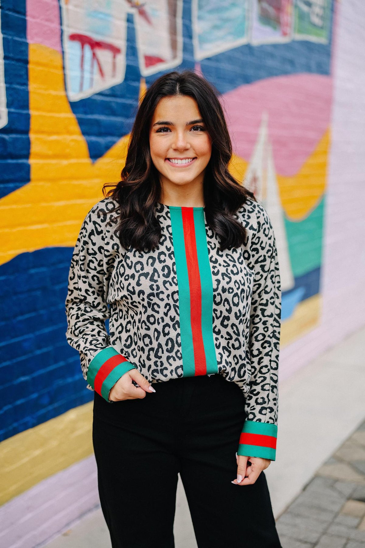 The Leopard Lane Top