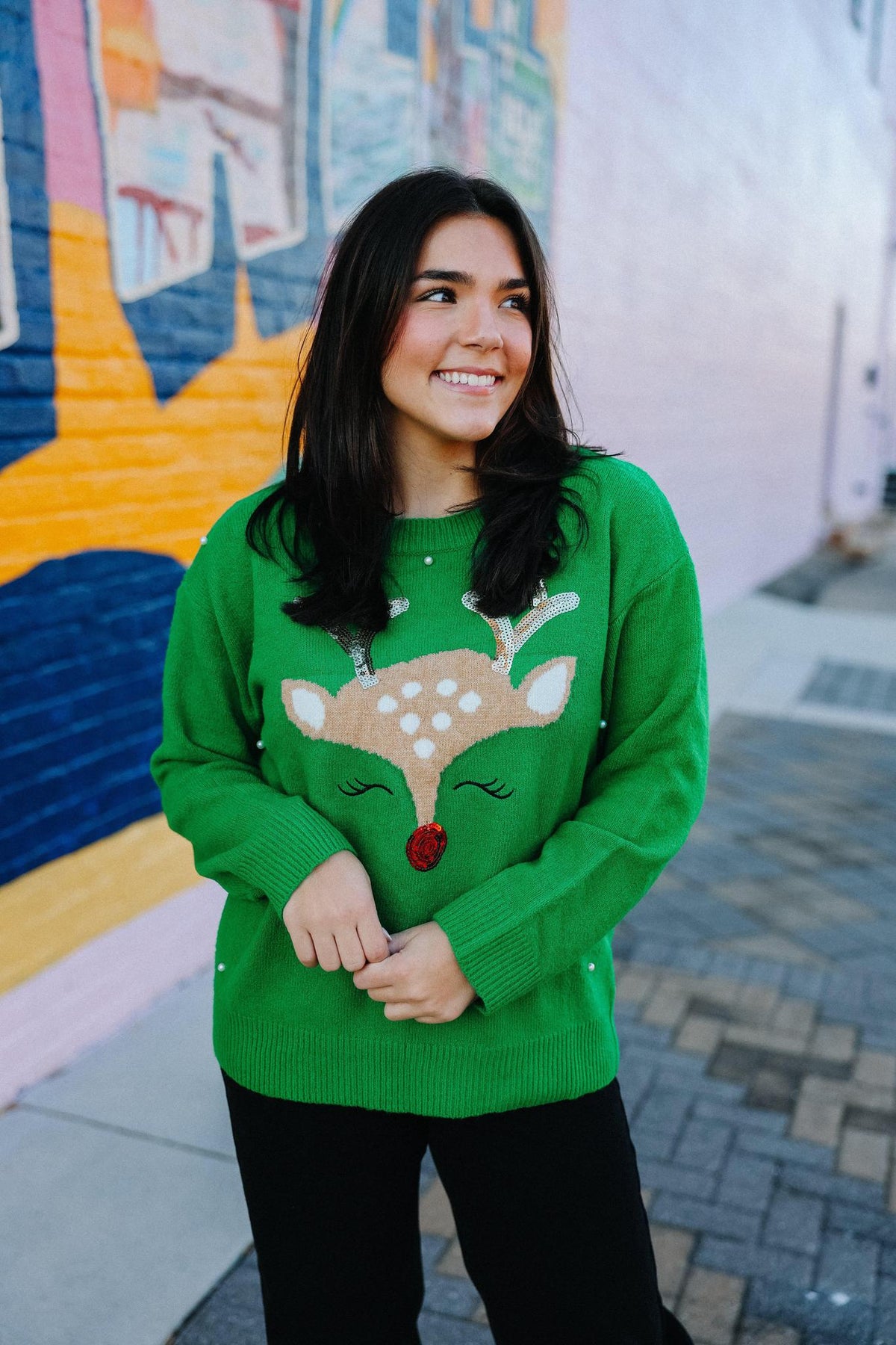 Reindeer Games Sweater