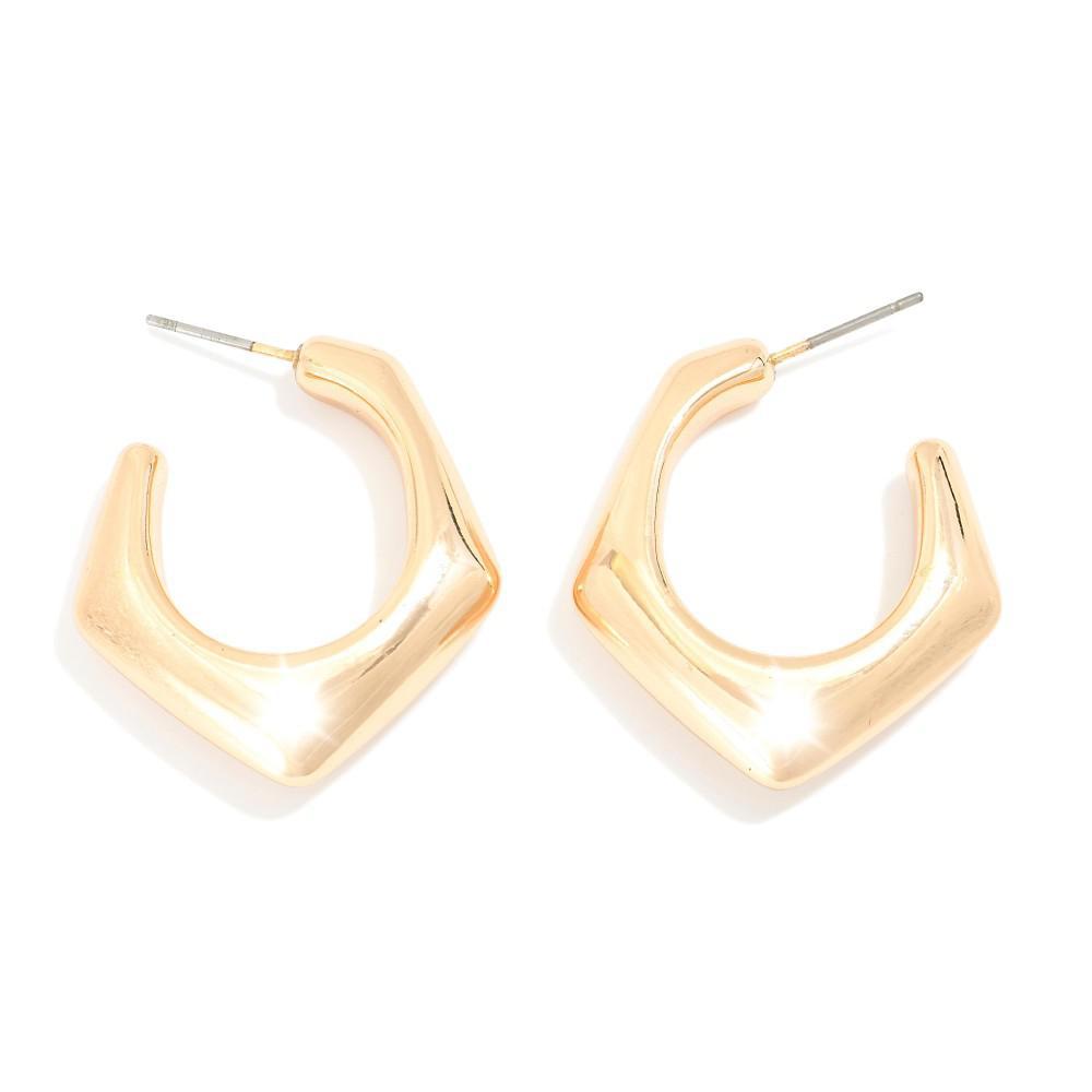 Classy Gold Hoop