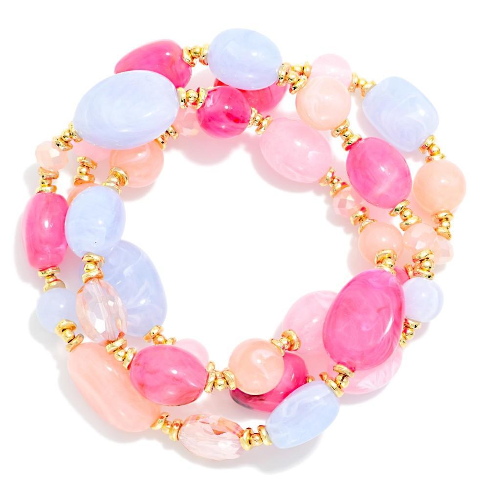 Summer Burst Bracelet Stack