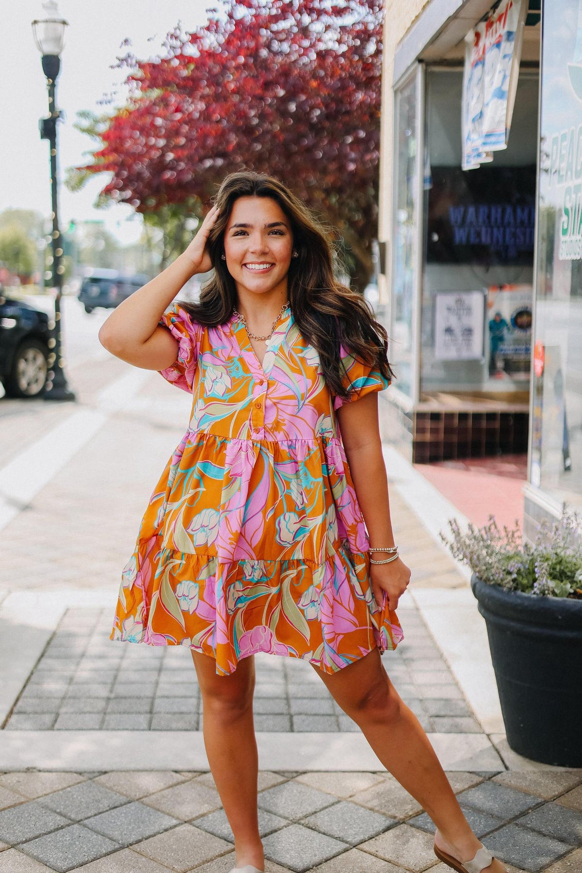 Flirty & Thriving Mini Dress