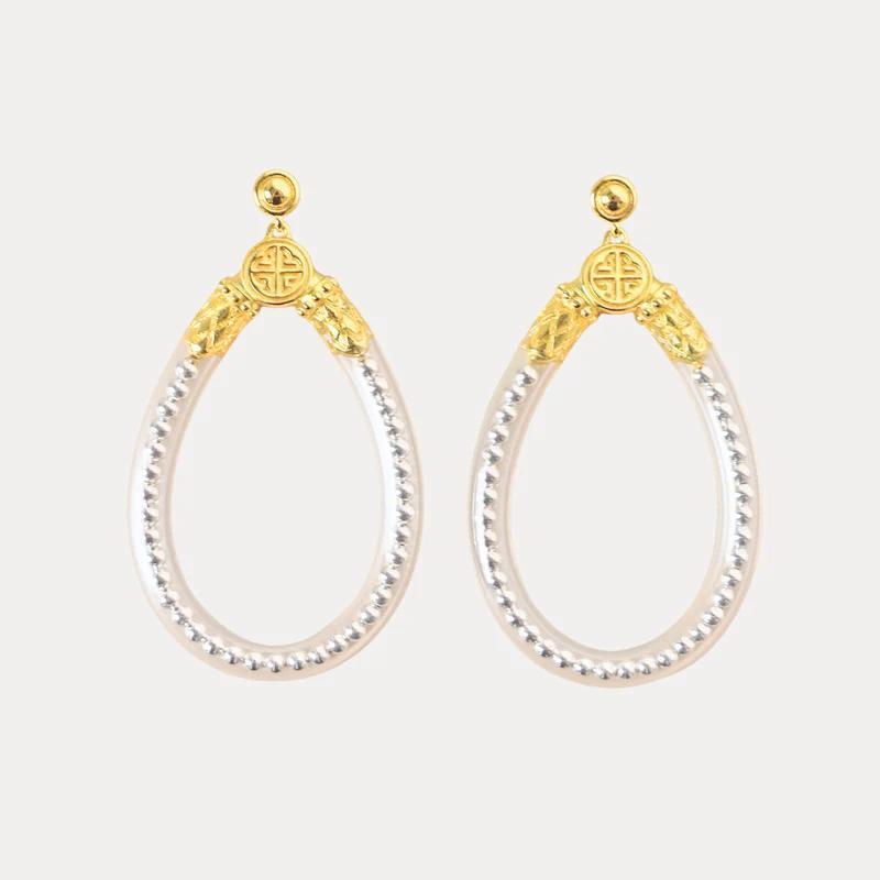 Silver BIBI All Weather Earrings By BuDhaGirl
