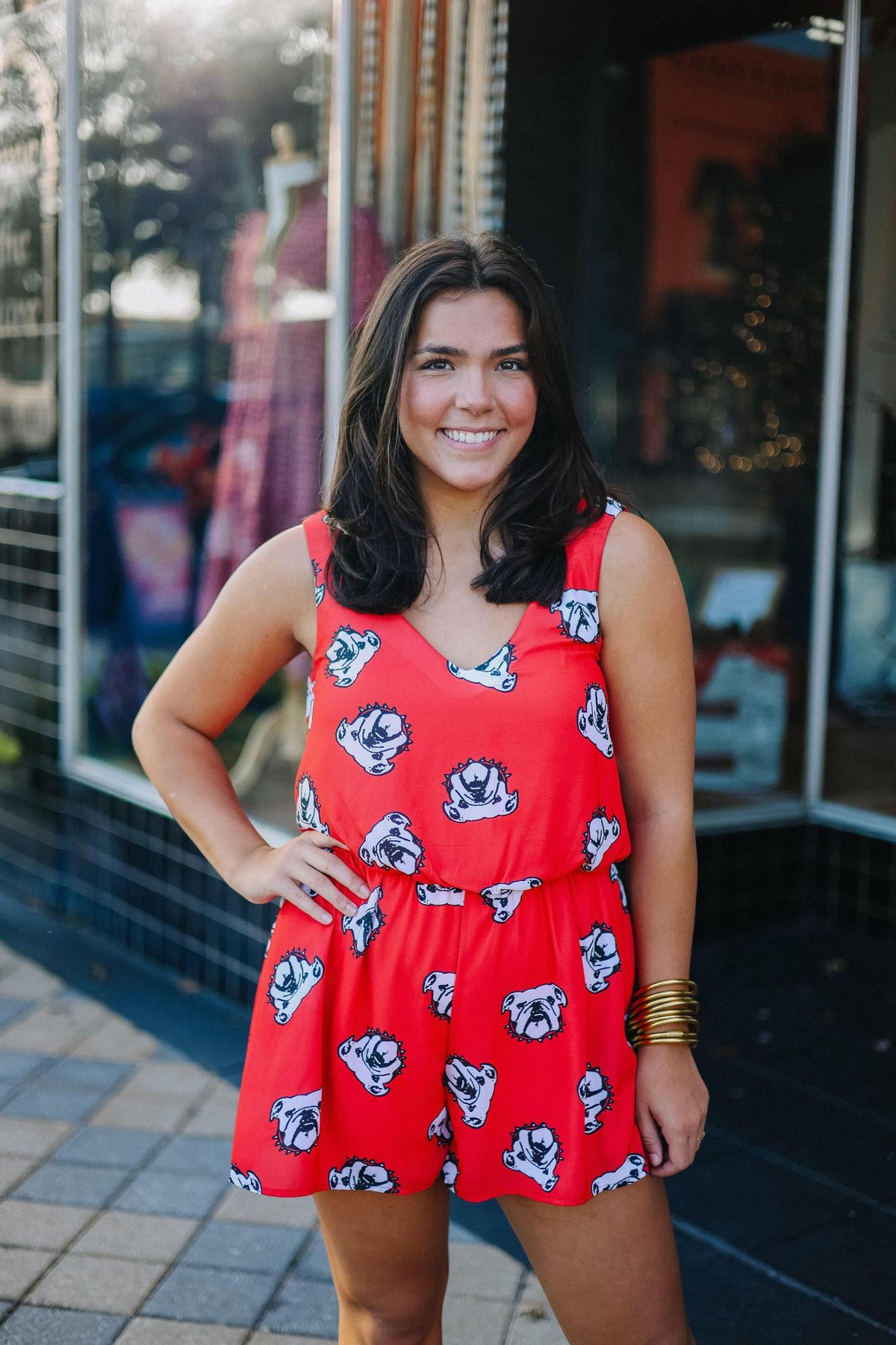 Bulldog Bliss Romper