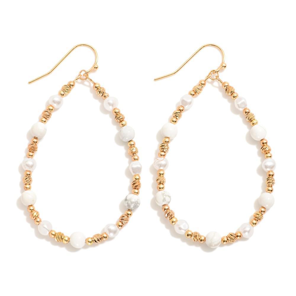 The Rosemary Earrings- White