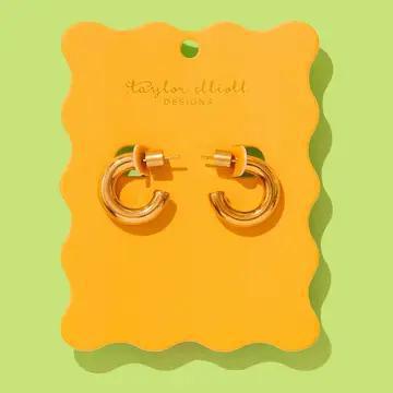 The Terry Gold Plated Hoop