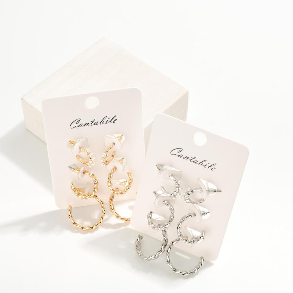 Grace & Glam Earring Set