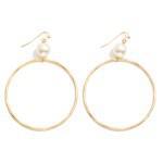 Pearl to Hoop Earrings