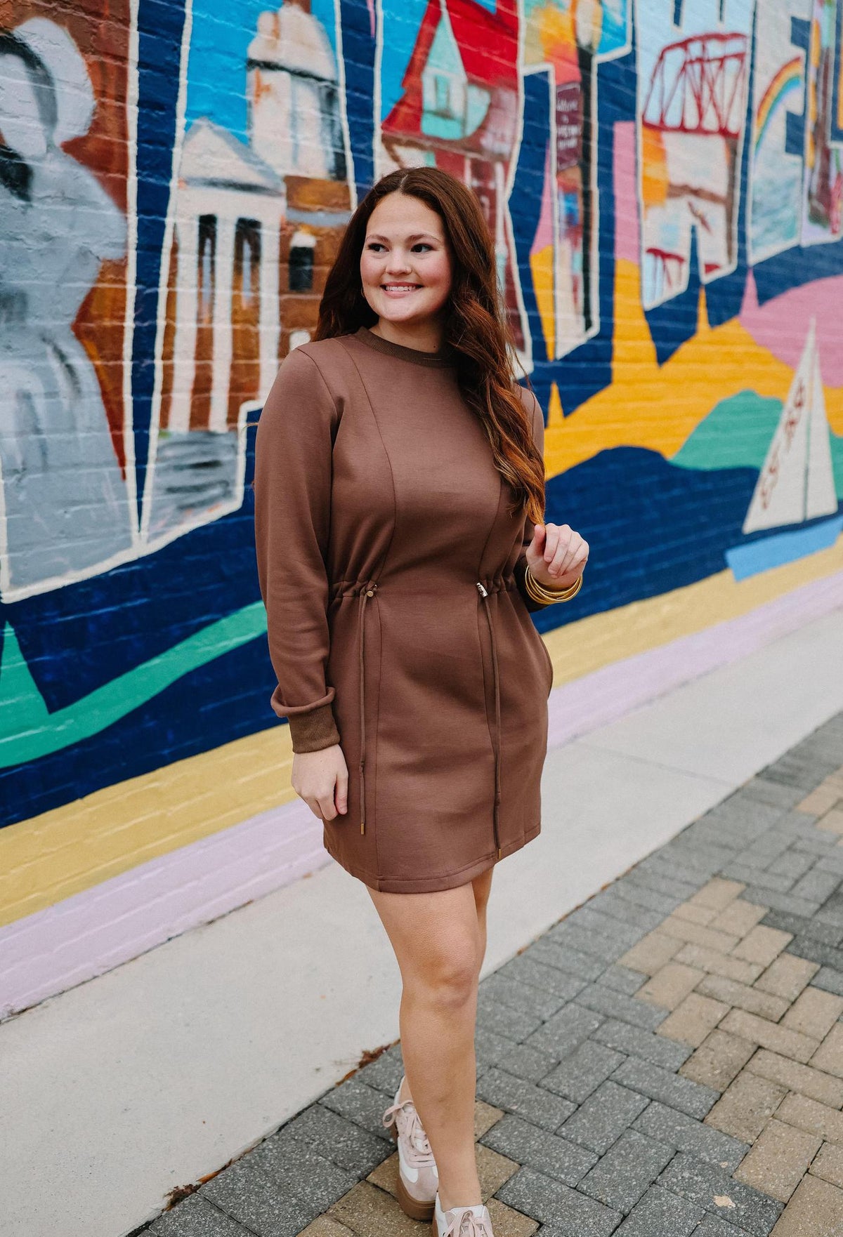 Cocoa Cloud Mini Dress