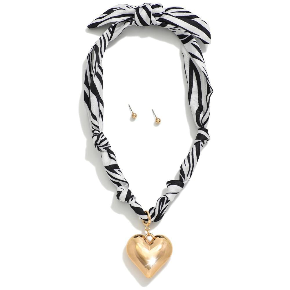 Wild Love Scarf Necklace