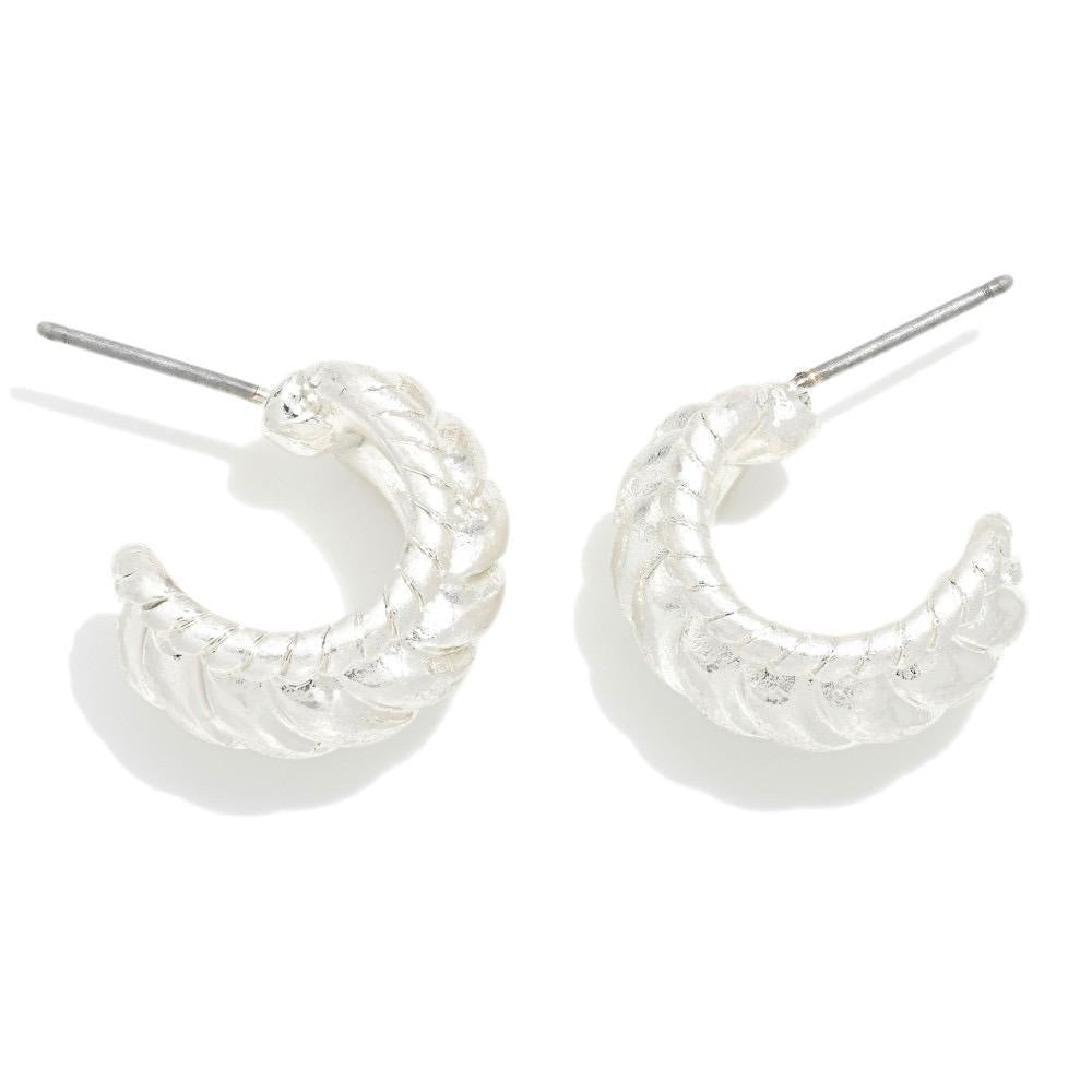 She's So Glamorous Hoop Earrings