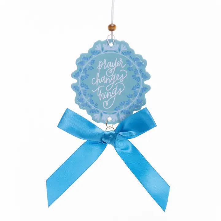 Prayer Changes Things Air Freshener - Mary Square