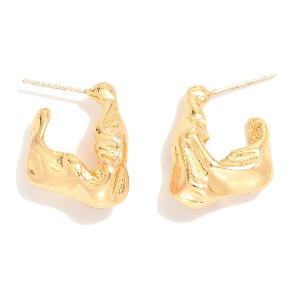 Luxe Melt Earrings (Gold)