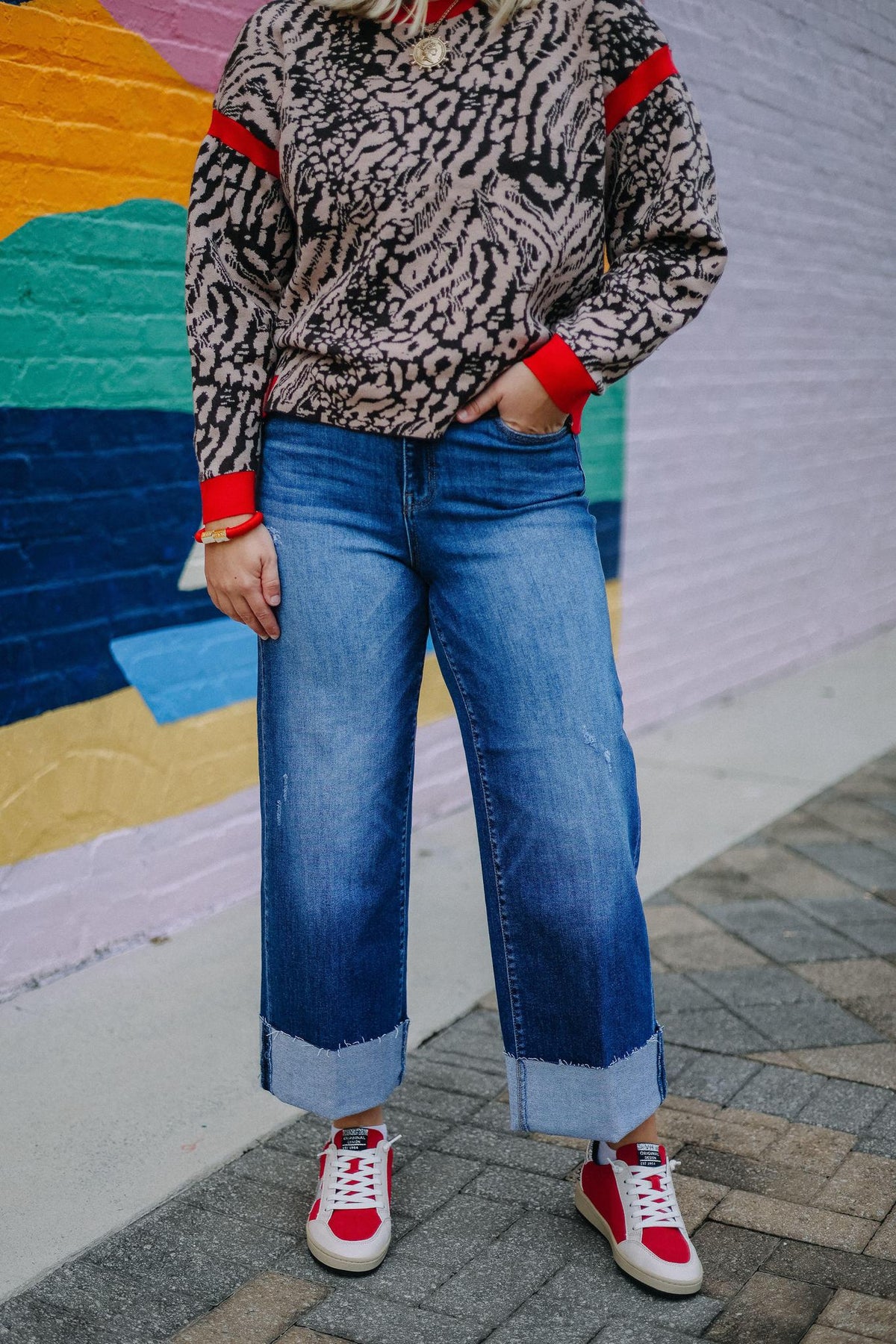 The Bold Cuff Jeans