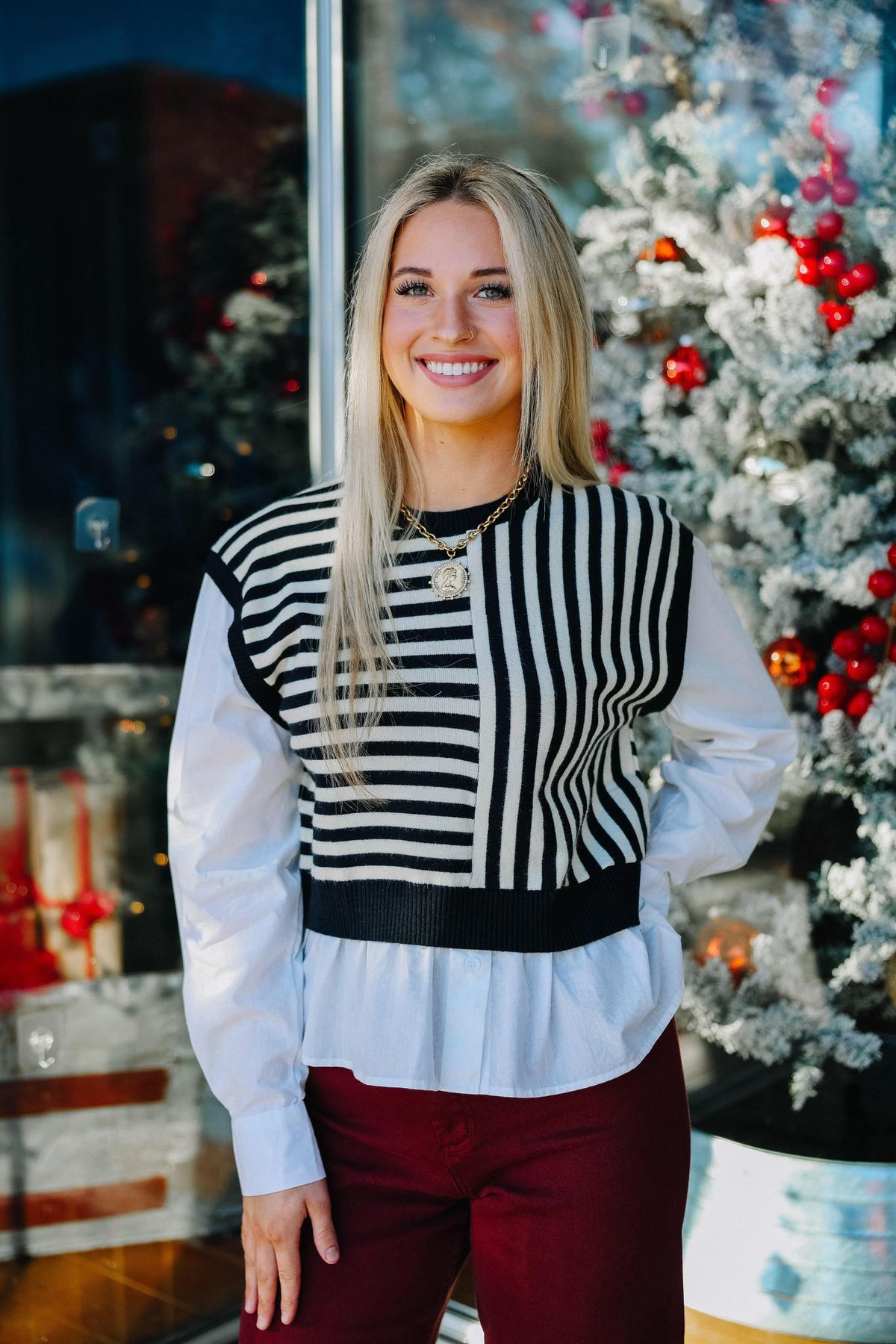 Bold & Basic Sweater Top