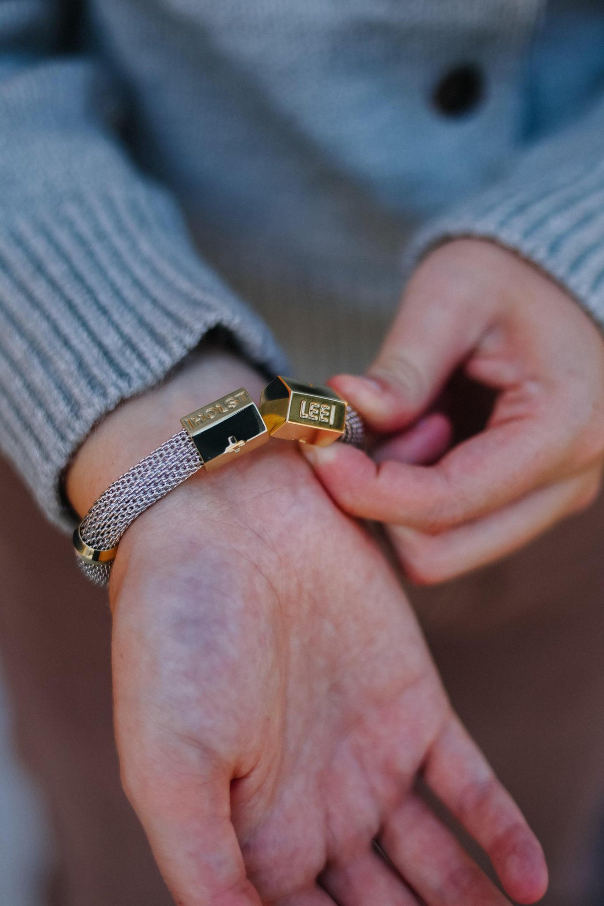 Holst & Lee - Mesh Classic Two Tone Bracelet