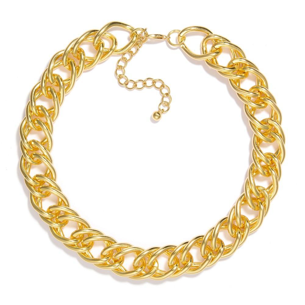 Bold Chain Link Necklace