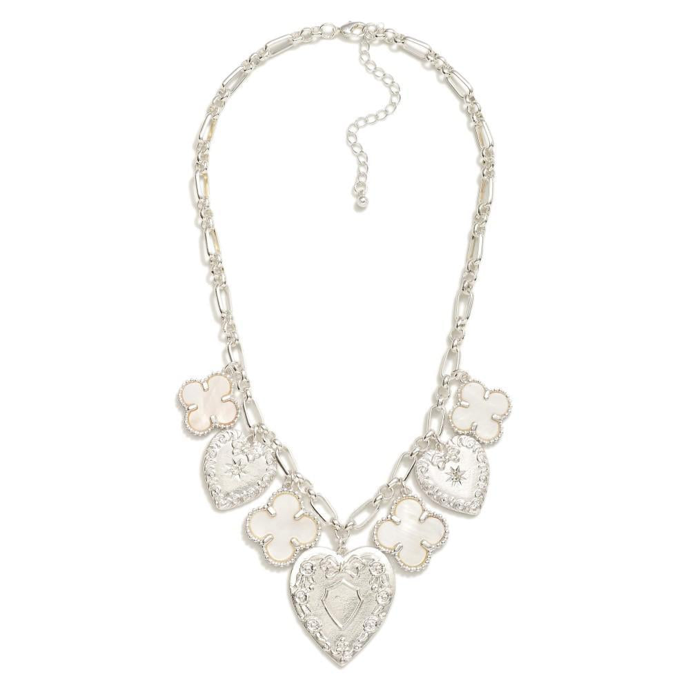 Locked In Love Charm Necklace