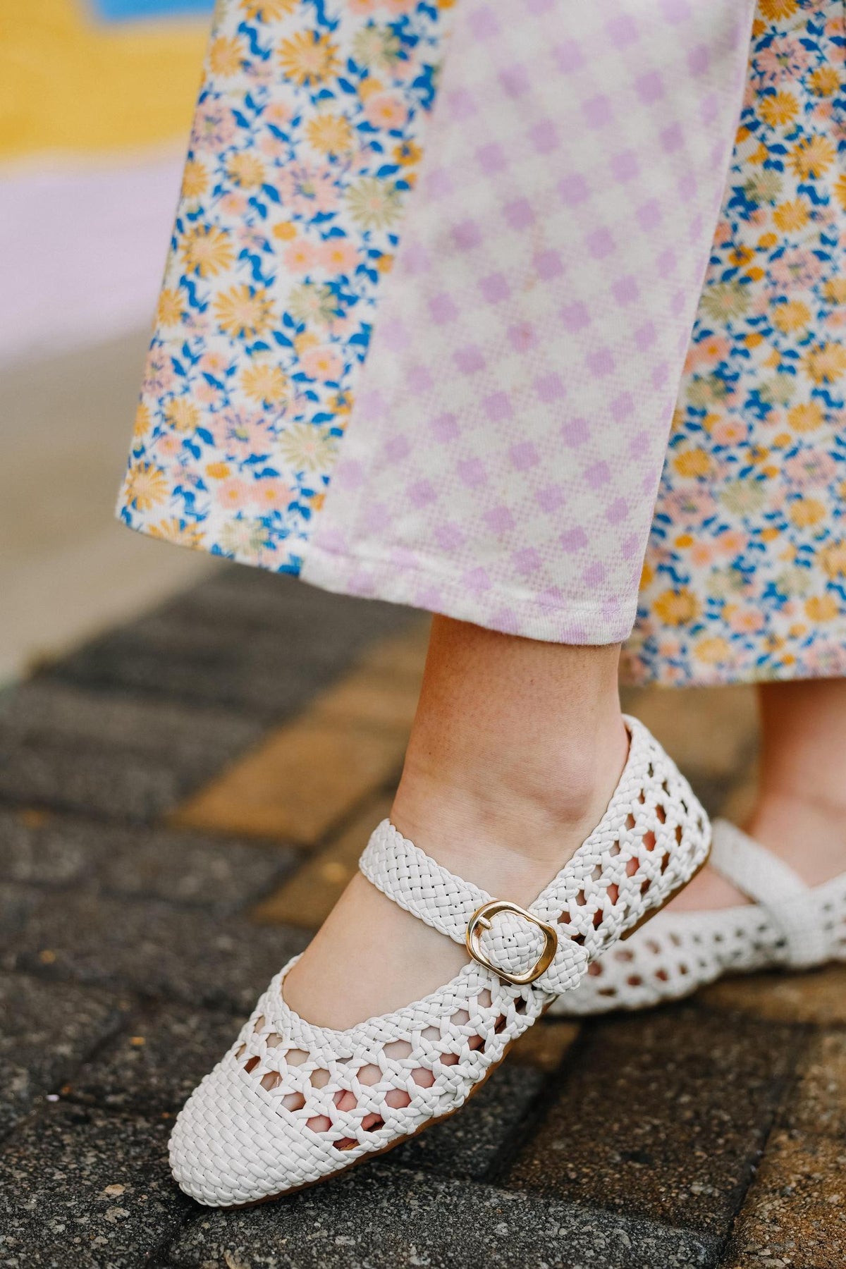 Sunday Stroll Woven Flats