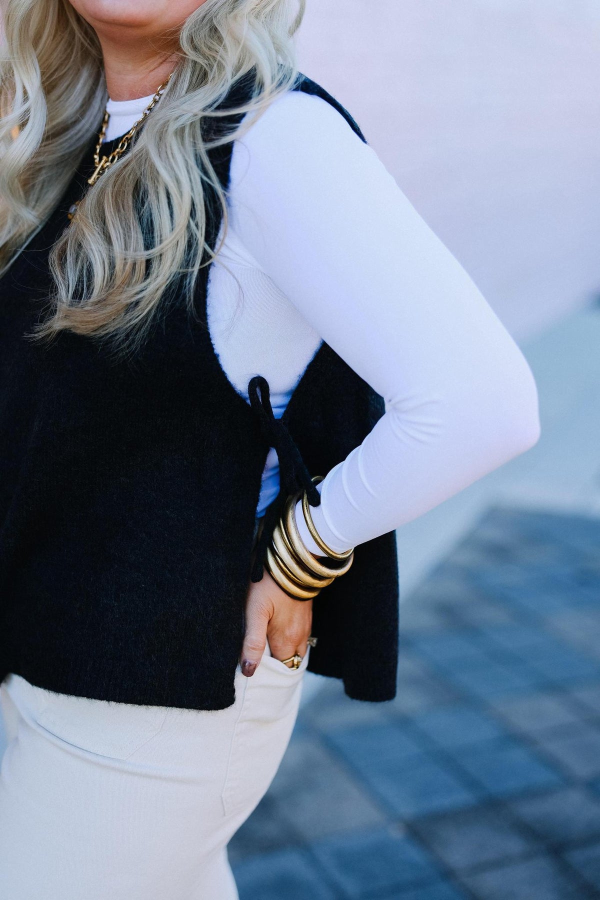 Charcoal Charmer Sweater Vest