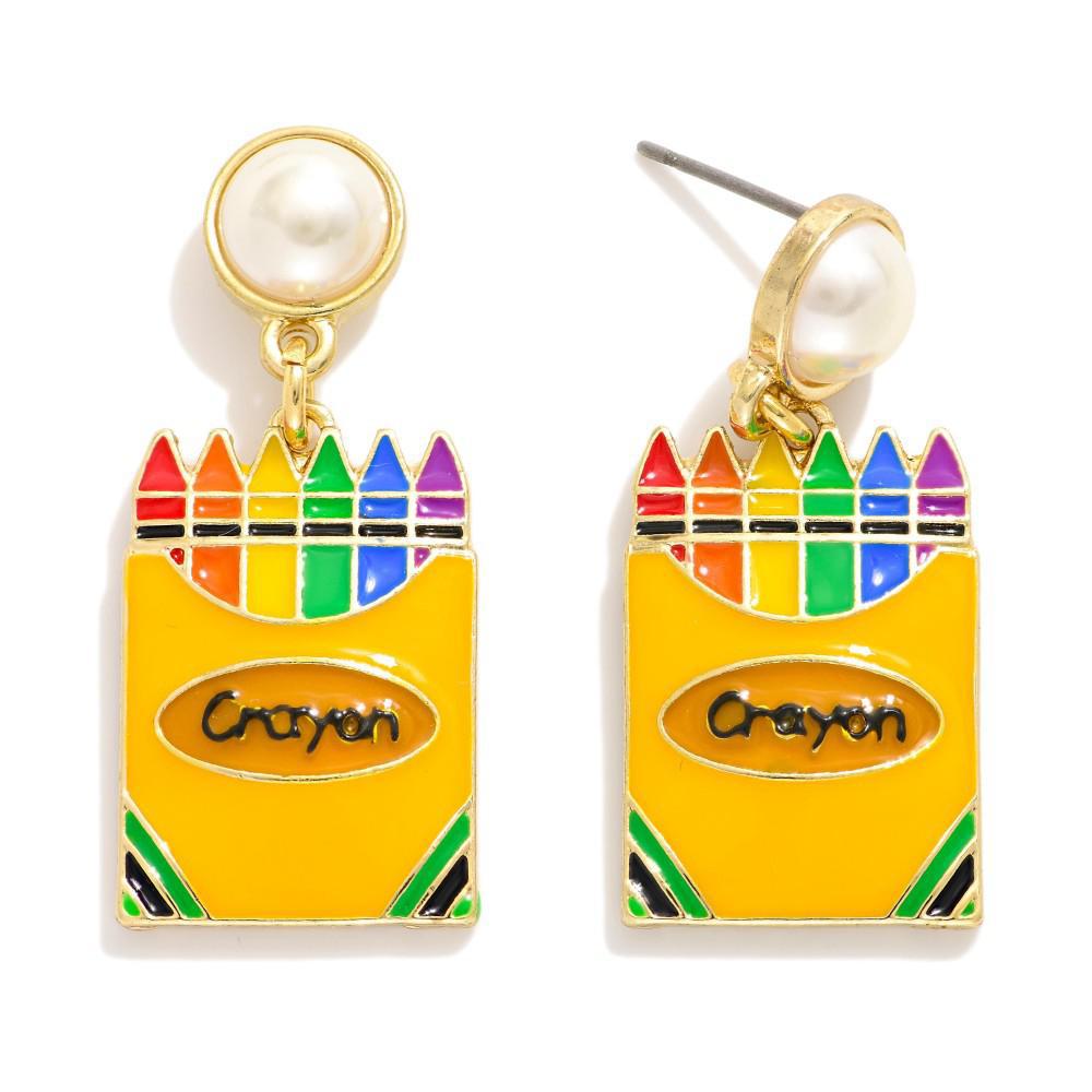 Crayola Queen Earrings