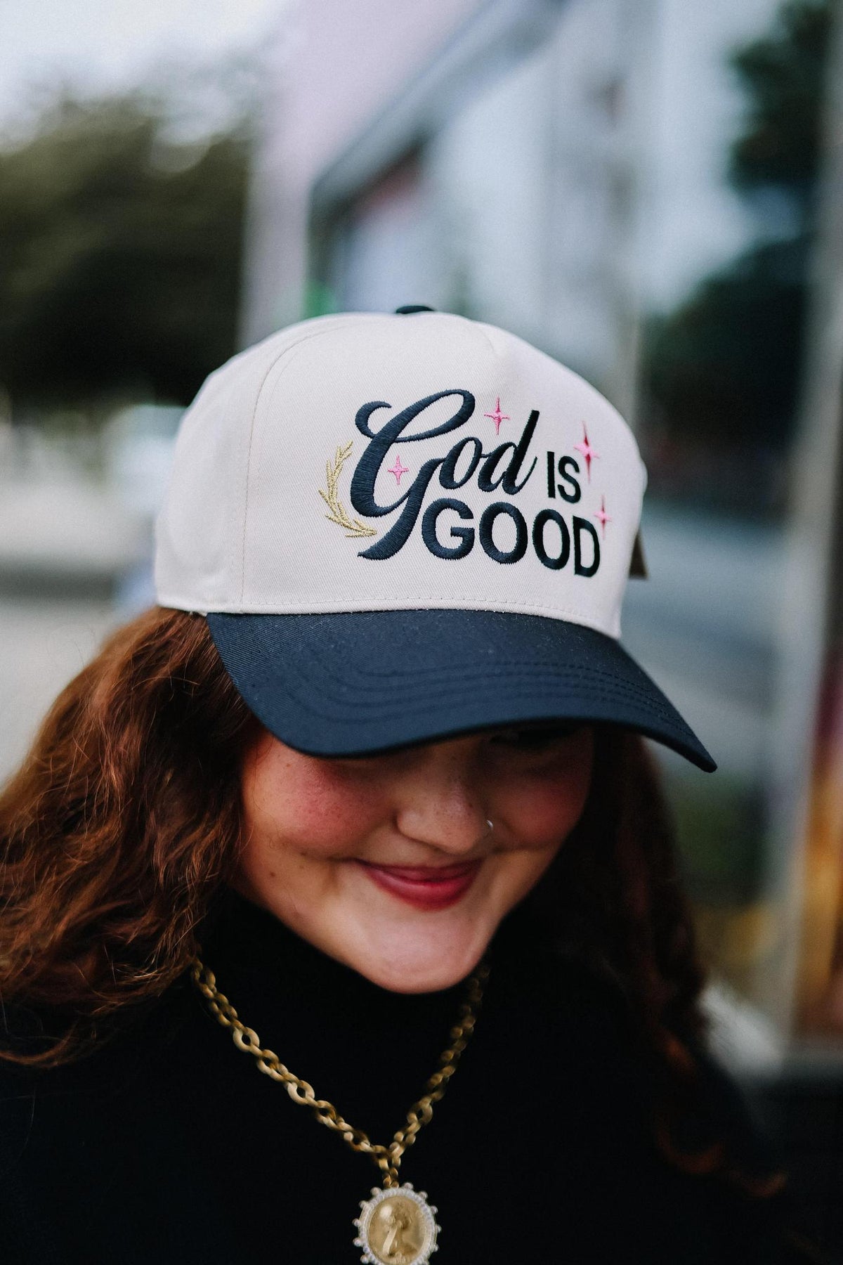 God Is Good Hat (Black)