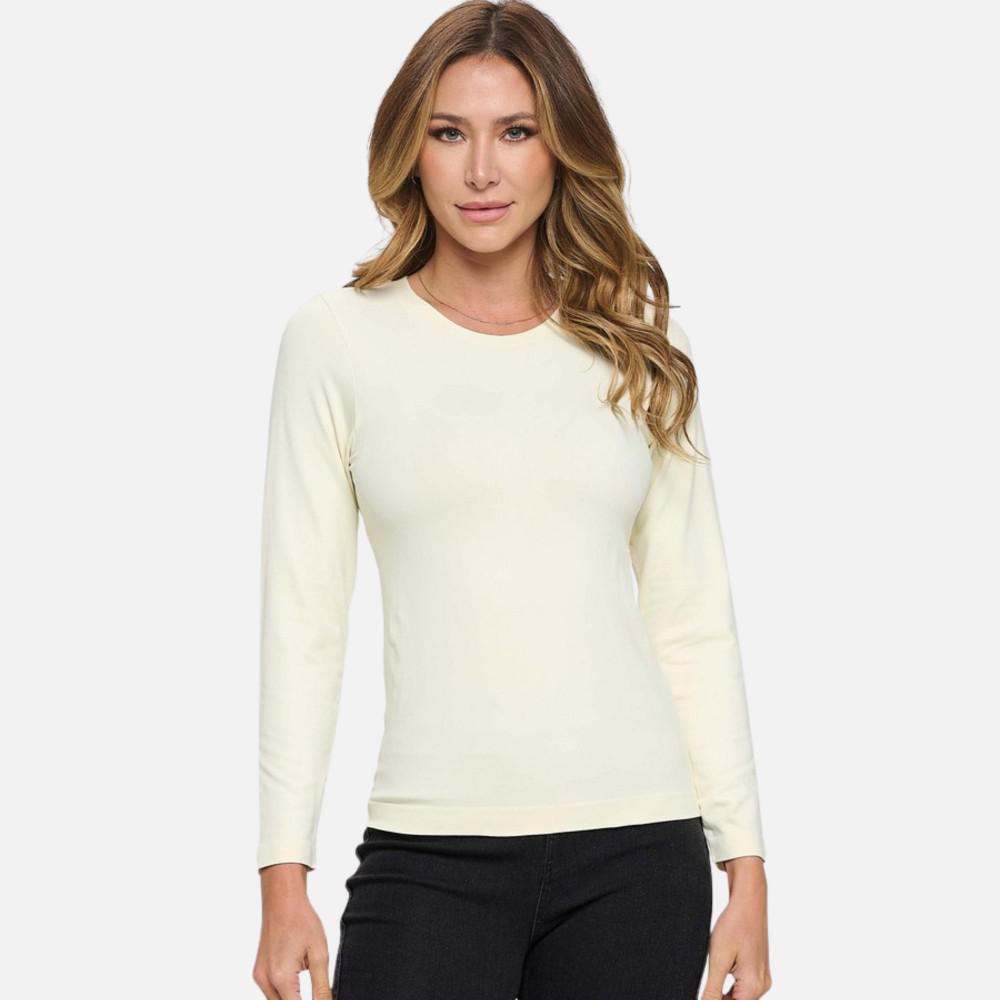 The Core Long Sleeve- Ivory