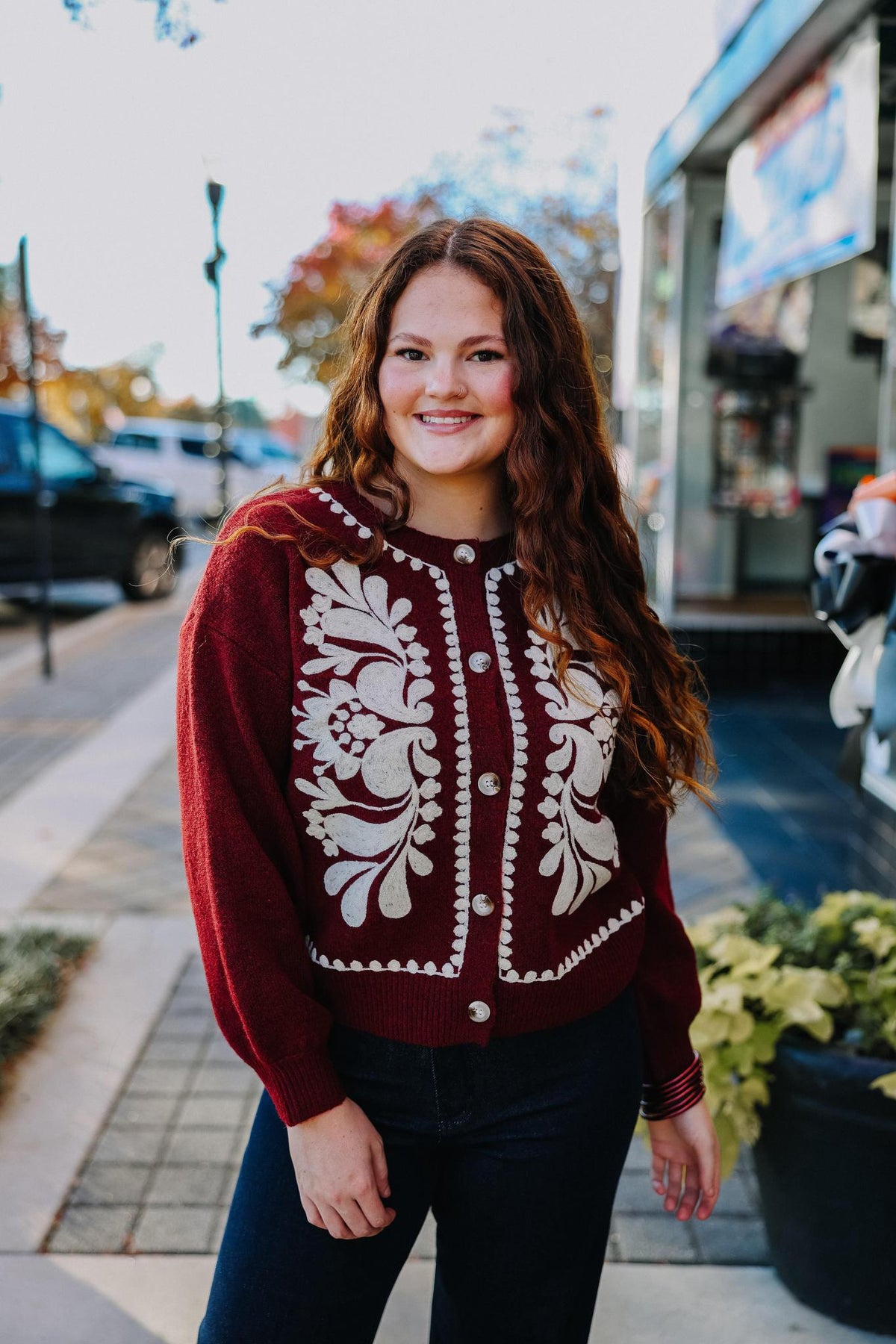 Embroidered Elegance Cardigan