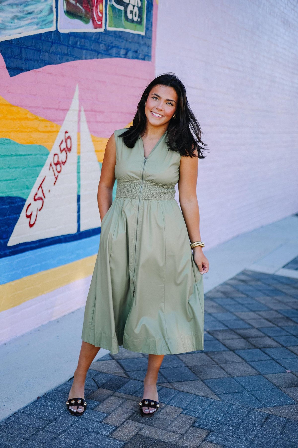 Urban Meadow Midi Dress